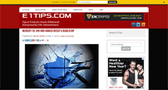 Desktop Screenshot of e1tips.com